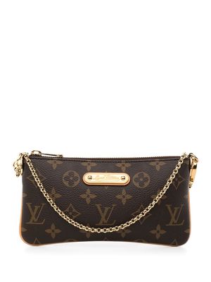 Louis Vuitton 2014 pre-owned Pochette Milla MM clutch bag - Brown