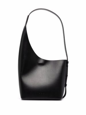 Aesther Ekme Demi Lune leather shoulder bag - Black