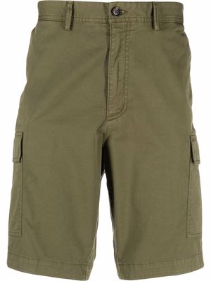 BOSS cotton-blend cargo shorts - Green