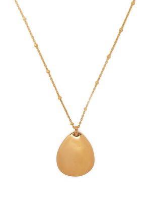 DOWER AND HALL gold-plated pendant necklace
