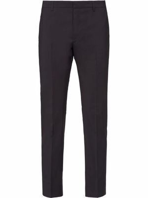 Prada tailored straight-leg trousers - Black