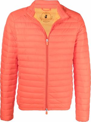 Save The Duck padded zip-up jacket - Orange