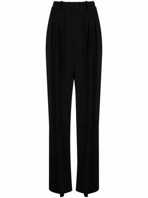 There Was One pleat-detail tailored trousers - Black