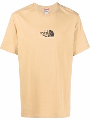 The North Face Fine Alpine logo-print T-shirt - Yellow