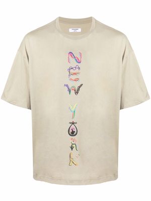 Opening Ceremony graphic-print cotton T-shirt - Green