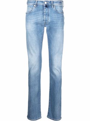 Incotex mid-rise skinny jeans - Blue