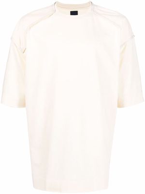 Juun.J short-sleeve cotton T-shirt - Yellow