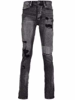 Ksubi low-rise slim-cut jeans - Black