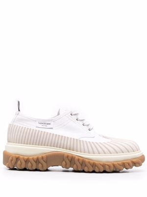 Thom Browne lace-up Duck shoes - White