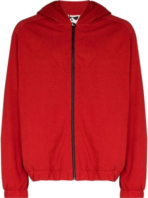 GR10K Compass zip-up hoodie - Red