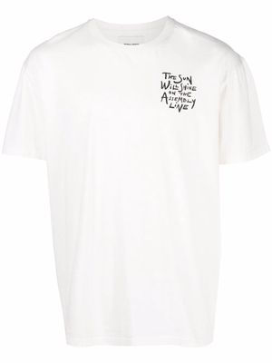 HENRIK VIBSKOV The Sun T-shirt - White