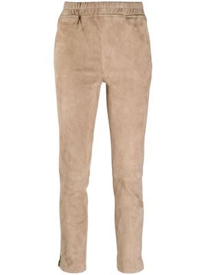 Arma slim-fit pull-on trousers - Neutrals
