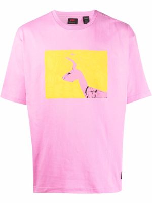 Levi's Skateboarding graphic-print T-shirt - Pink