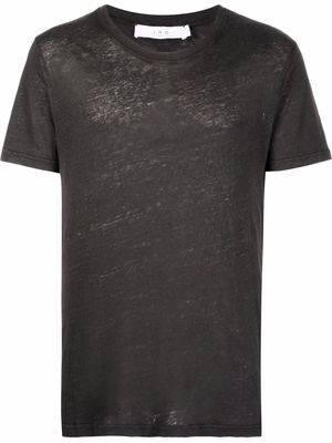 IRO Jaoui linen T-shirt - Grey