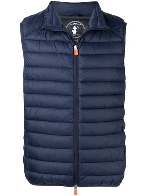 Save The Duck Adam padded vest gilet - Blue