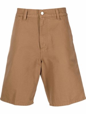 Carhartt WIP Single knee-length Bermuda shorts - Brown