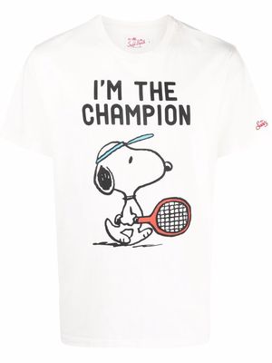 MC2 Saint Barth Snoopy print T-shirt - White