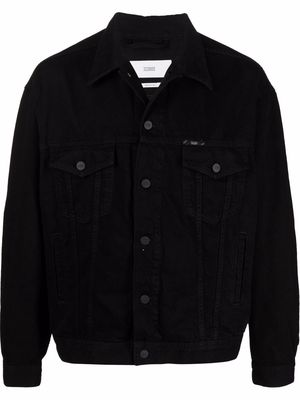 Closed four-pocket cotton denim jacket - Black