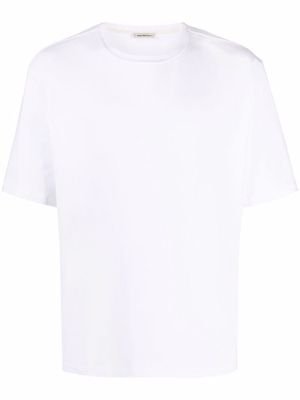 There Was One ribbed neck T-shirt - White