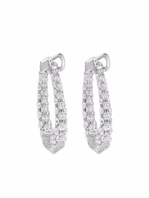 Boghossian Merveilles small diamond earrings - Silver