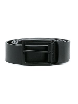 Osklen leather buckle belt - Black