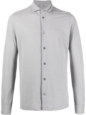Zanone classic button-up shirt - Grey