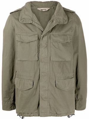 ASPESI cargo-pocket military jacket - Green