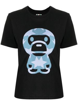 A BATHING APE® Big Baby Milo T-shirt - Black