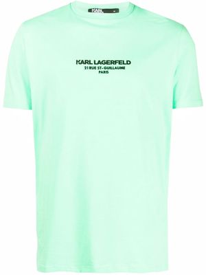 Karl Lagerfeld logo-print T-shirt - Green