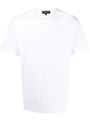 Comme Des Garçons Homme Plus floral-print cotton T-shirt - White