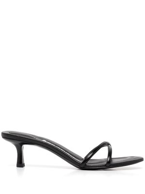 Alexander Wang Dahlia 50mm leather sandals - Black