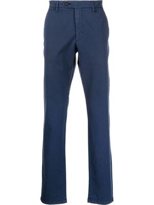 Z Zegna slim-cut chino trousers - Blue