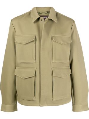 Michael Kors flap pocket-detail shirt jacket - Green