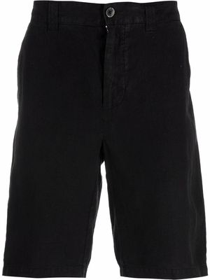 120% Lino slim-cut chino shorts - Black