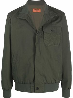 Missoni pocket-detail lightweight jacket - Green