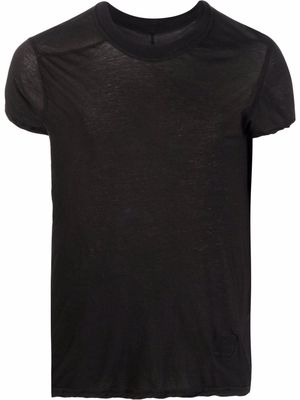 Rick Owens DRKSHDW displaced-shoulder organic cotton T-shirt - Black