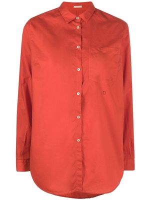 Massimo Alba chest patch-pocket shirt - Orange