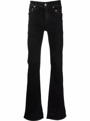 Rick Owens DRKSHDW mid-rise bootcut jeans - Black