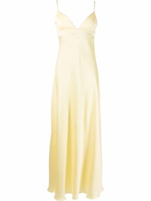 Giovanni Bedin gradient-effect silk gown - Yellow