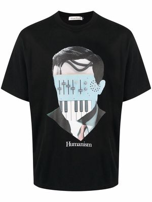 UNDERCOVER Humanism cotton T-shirt - Black