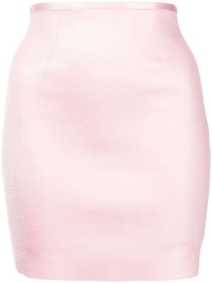 Alexander Wang bonded-seam mini skirt - Pink