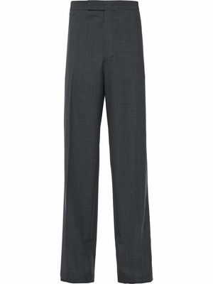 Prada Prince of Wales check trousers - Grey