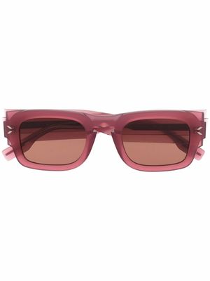 MCQ square tinted sunglasses - Pink