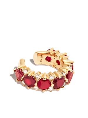 Adina Reyter 14kt yellow gold Amalfi multi-stone ear cuff