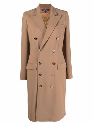 Ralph Lauren Collection Kaela double-breasted blazer dress - Neutrals
