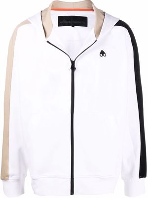 Moose Knuckles Vero Beach zipped hoodie - White