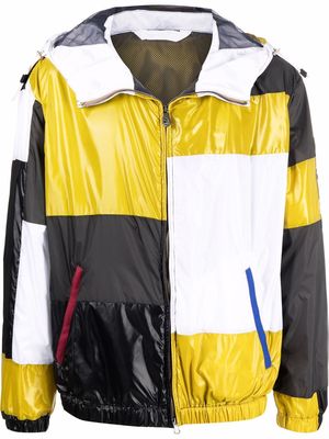 Peuterey colour-block hooded jacket - Black