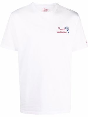 MC2 Saint Barth slogan crew-neck T-shirt - White