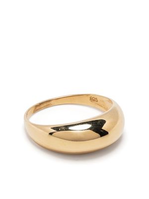 BAR JEWELLERY Orb gold-plated ring