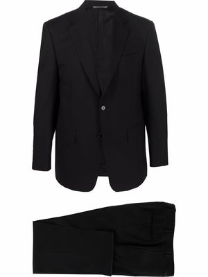 Canali tailored single-breasted suit - Black